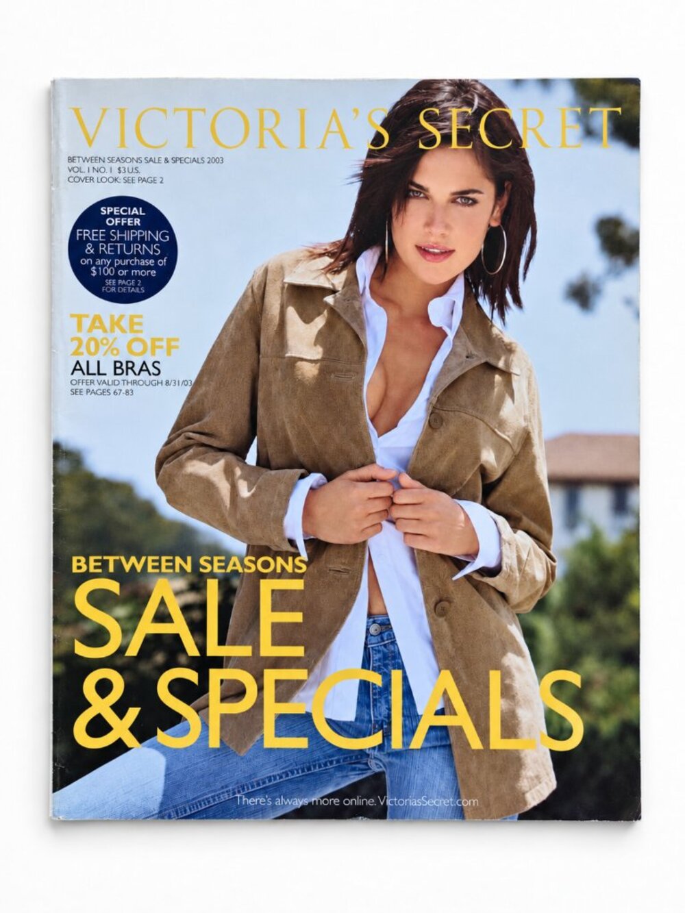 Victoria’s Secret 2003 Between Seasons Sale & Specials Catalog
